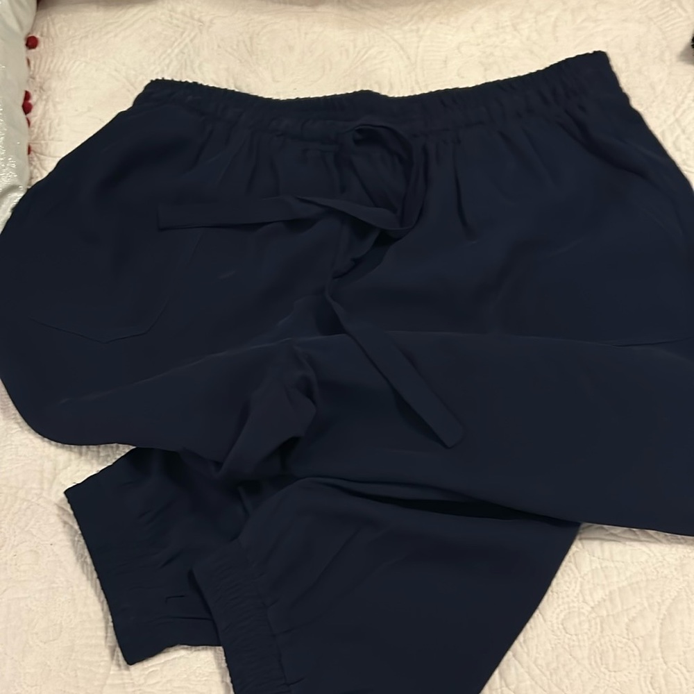 Drawstring/elastic waist jogger pants